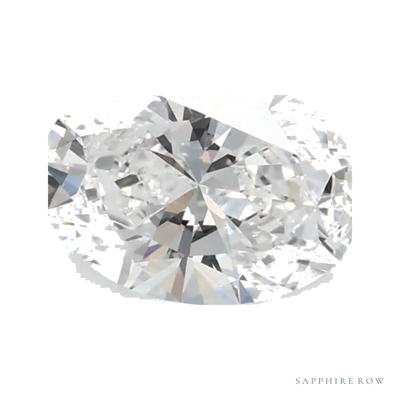 0.65 ct lab-grown diamond, oval cut | Sapphire Row