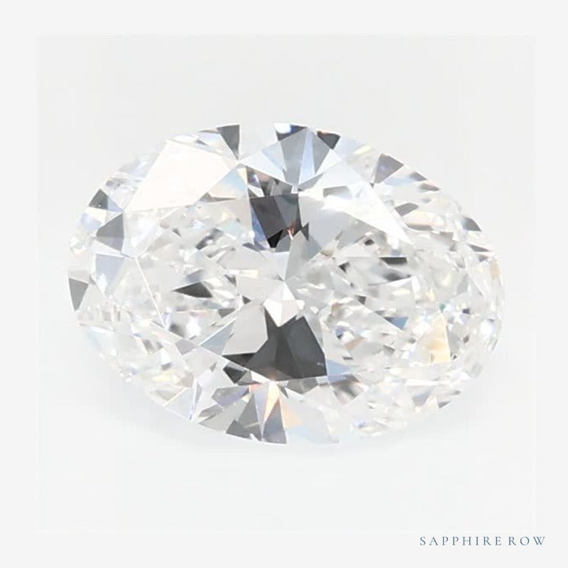 0.64 ct lab-grown diamond, oval cut | Sapphire Row · cut6