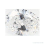 0.64 ct lab-grown diamond, oval cut | Sapphire Row · cut4