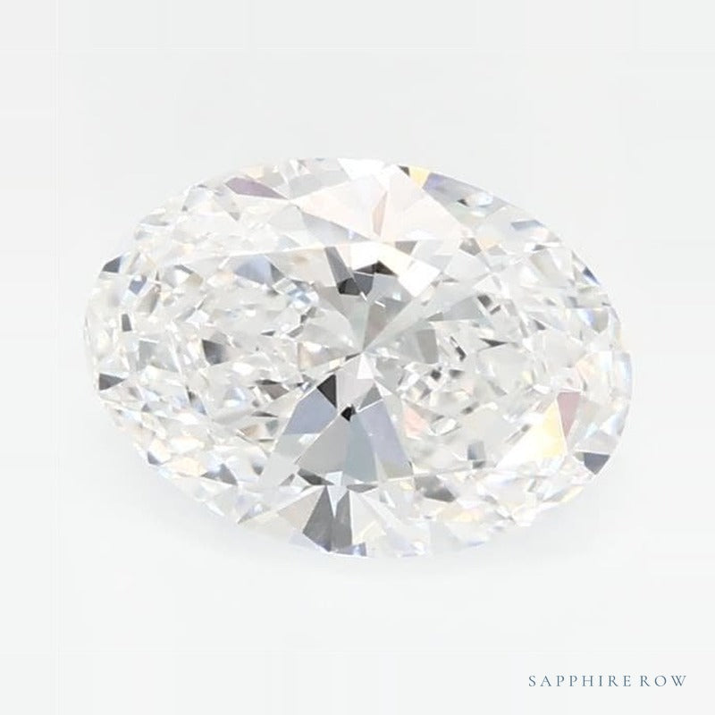 0.64 ct lab-grown diamond, oval cut | Sapphire Row · cut7