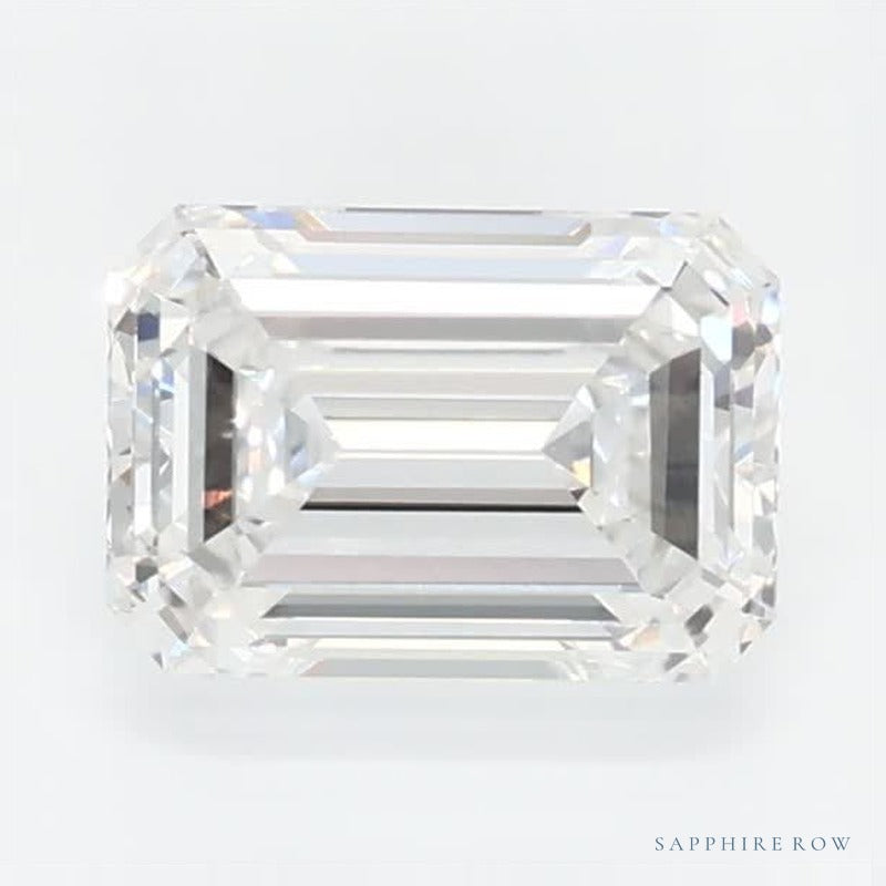0.64 ct lab-grown diamond, emerald cut | Sapphire Row · cut6