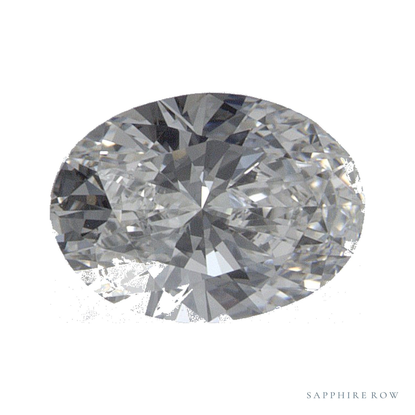 0.63 ct natural diamond, oval cut | Sapphire Row · cut4