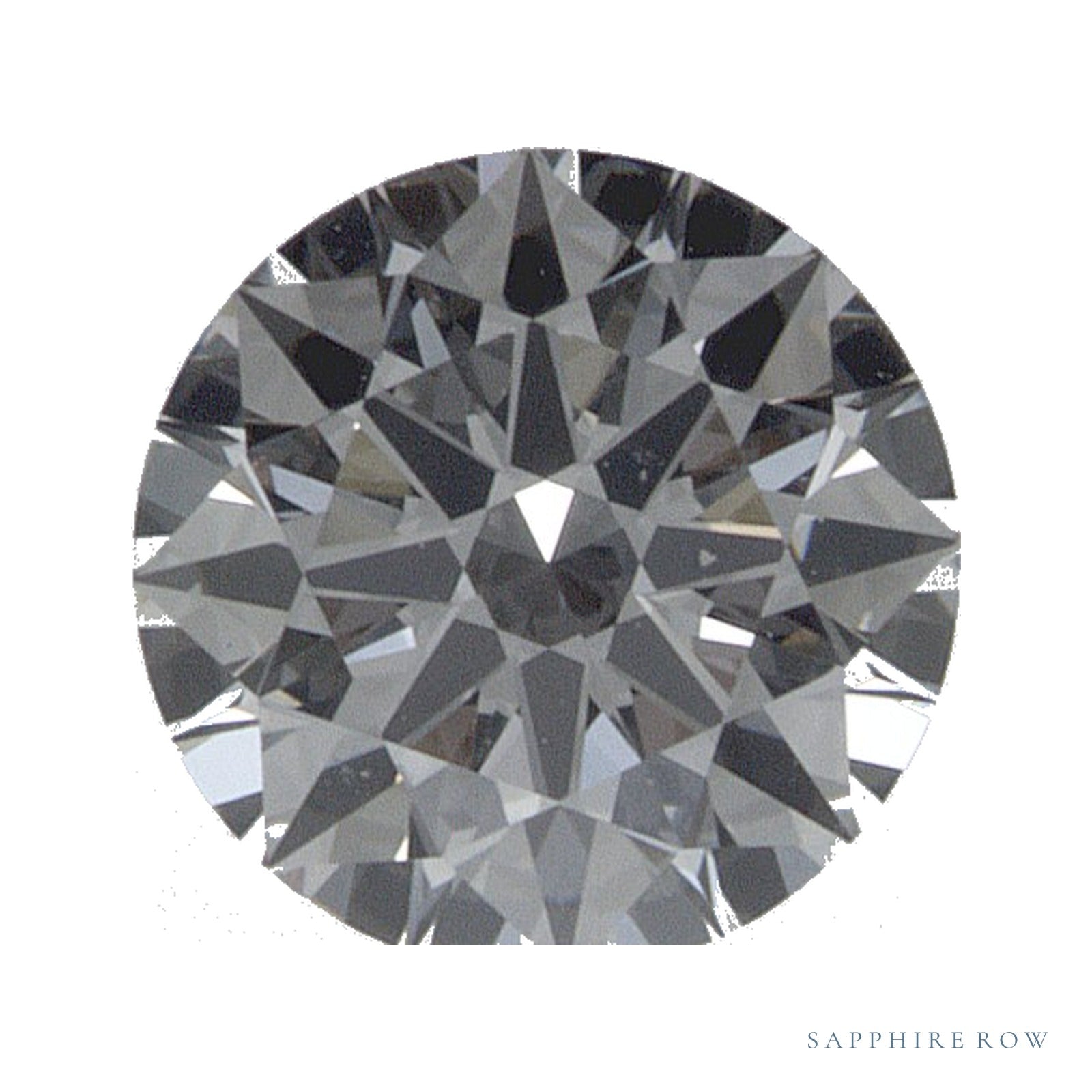 0.62 ct natural diamond, round cut | Sapphire Row · cut4