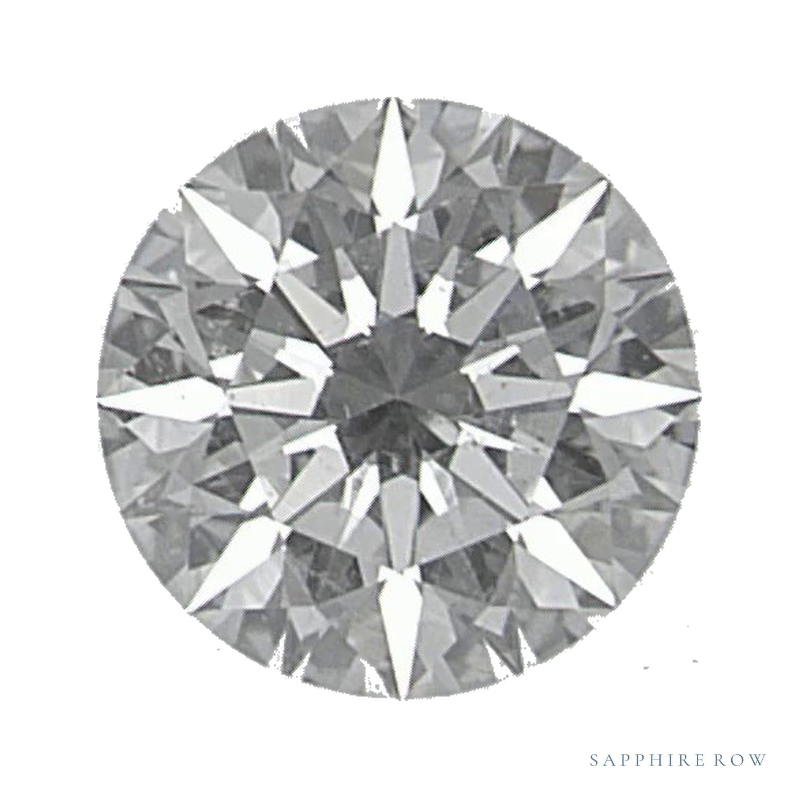 0.62 ct Round Natural Diamond – F SI2 — Sapphire Row · cut · cut3 · cut4