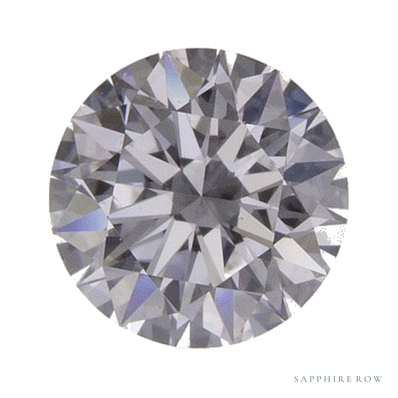 0.62 ct Round Natural Diamond – E VVS1 — Sapphire Row · cut · cut3 · cut4