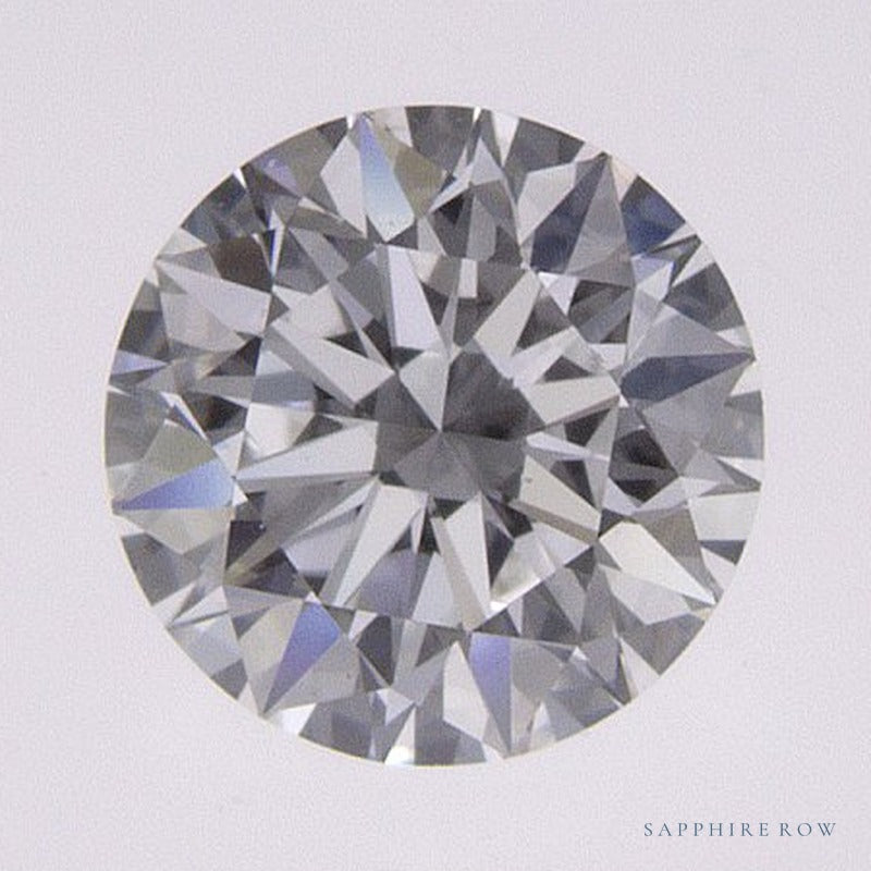 0.62 ct natural diamond, round cut | Sapphire Row · cut7