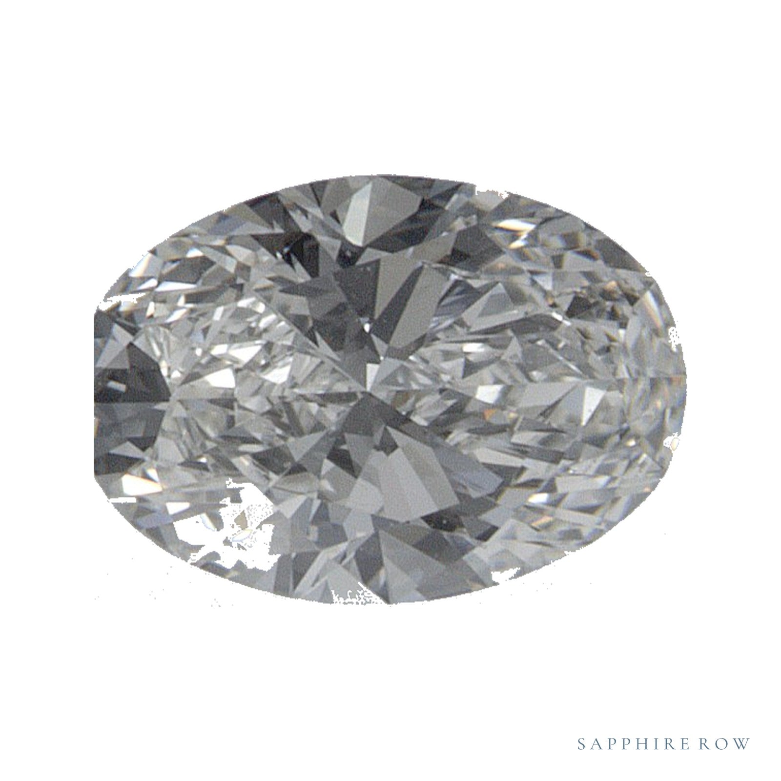 0.62 ct Oval Natural Diamond – G VVS1 — Sapphire Row · cut · cut3 · cut4