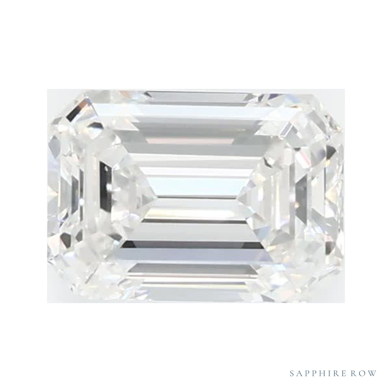 0.62 ct Emerald Lab-Grown Diamond – E VS1 — Sapphire Row · cut · cut3 · cut4