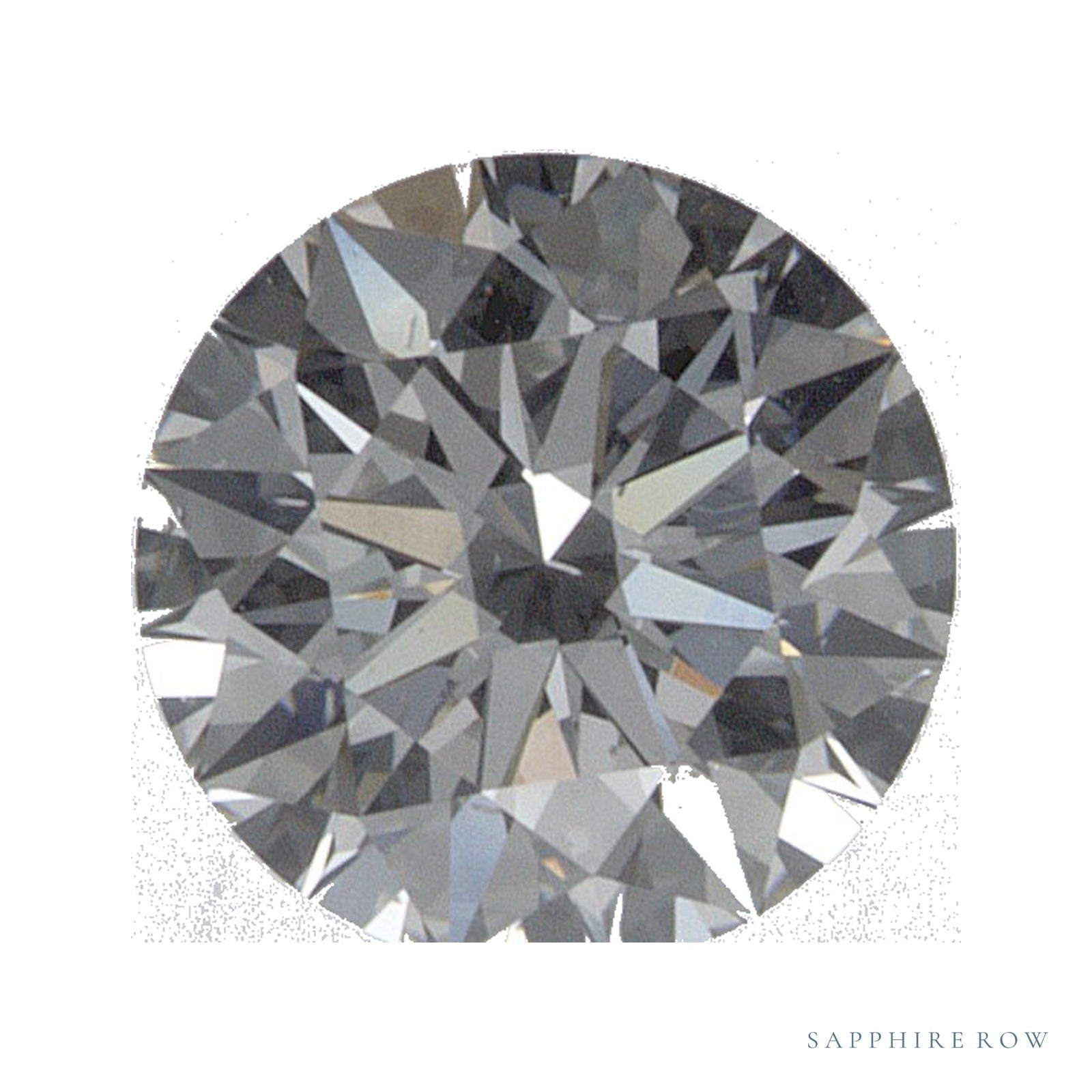 0.61 ct natural diamond, round cut | Sapphire Row · cut4