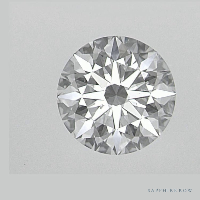 0.61 ct natural diamond, round cut | Sapphire Row · cut6