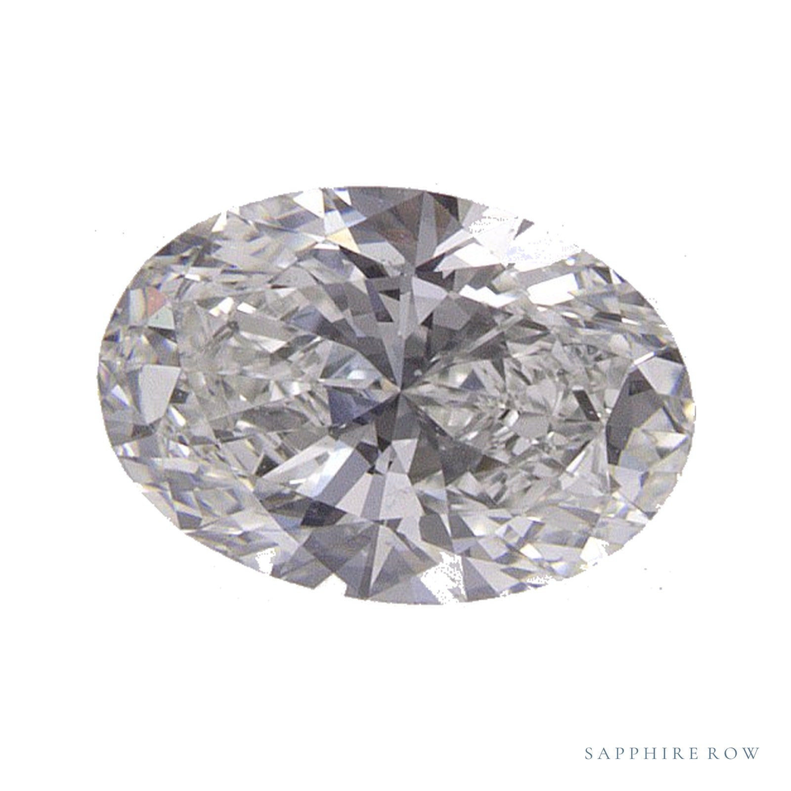 0.61 ct natural diamond, oval cut | Sapphire Row · cut4