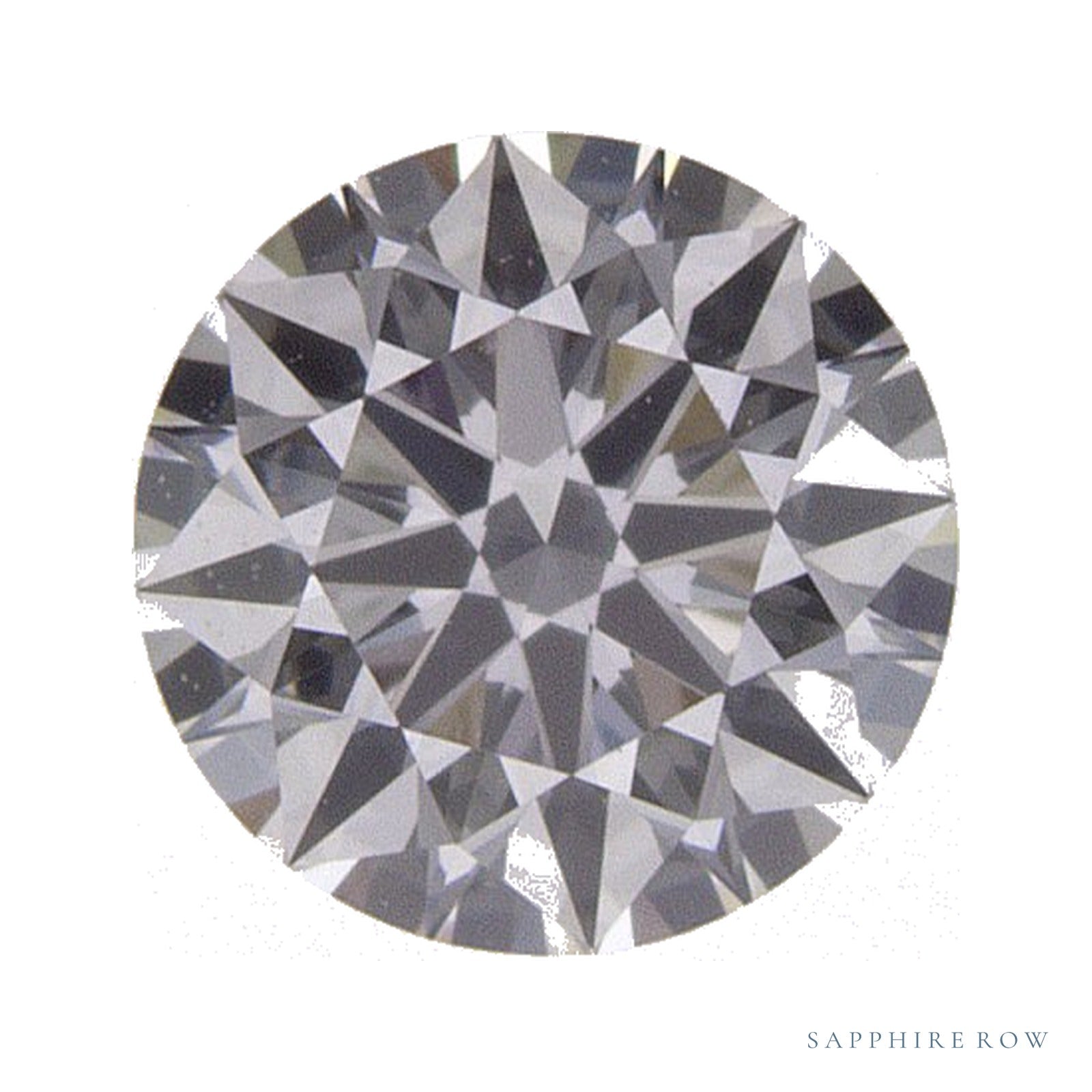 0.61 ct natural diamond, round cut | Sapphire Row · cut4