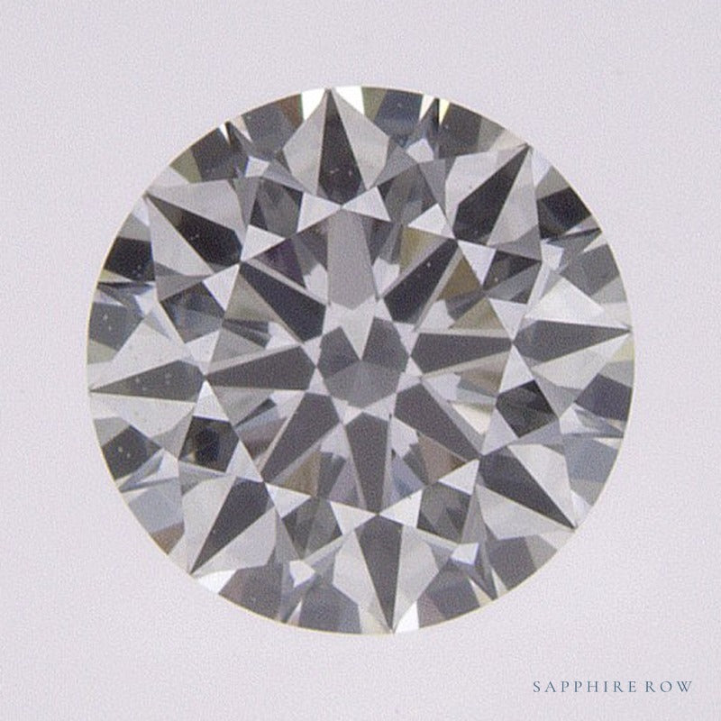 0.61 ct natural diamond, round cut | Sapphire Row · cut7
