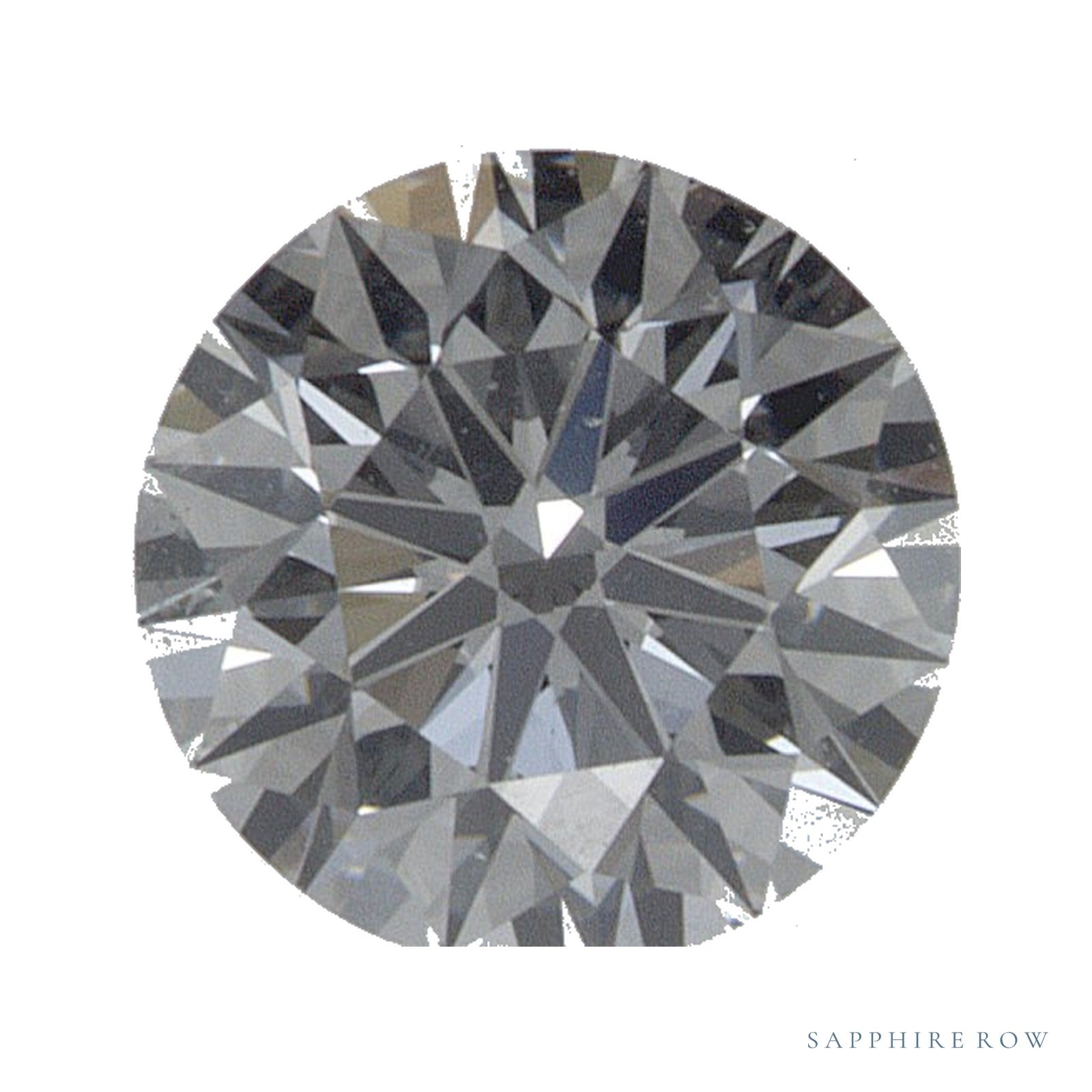 0.61 ct natural diamond, round cut | Sapphire Row · cut4