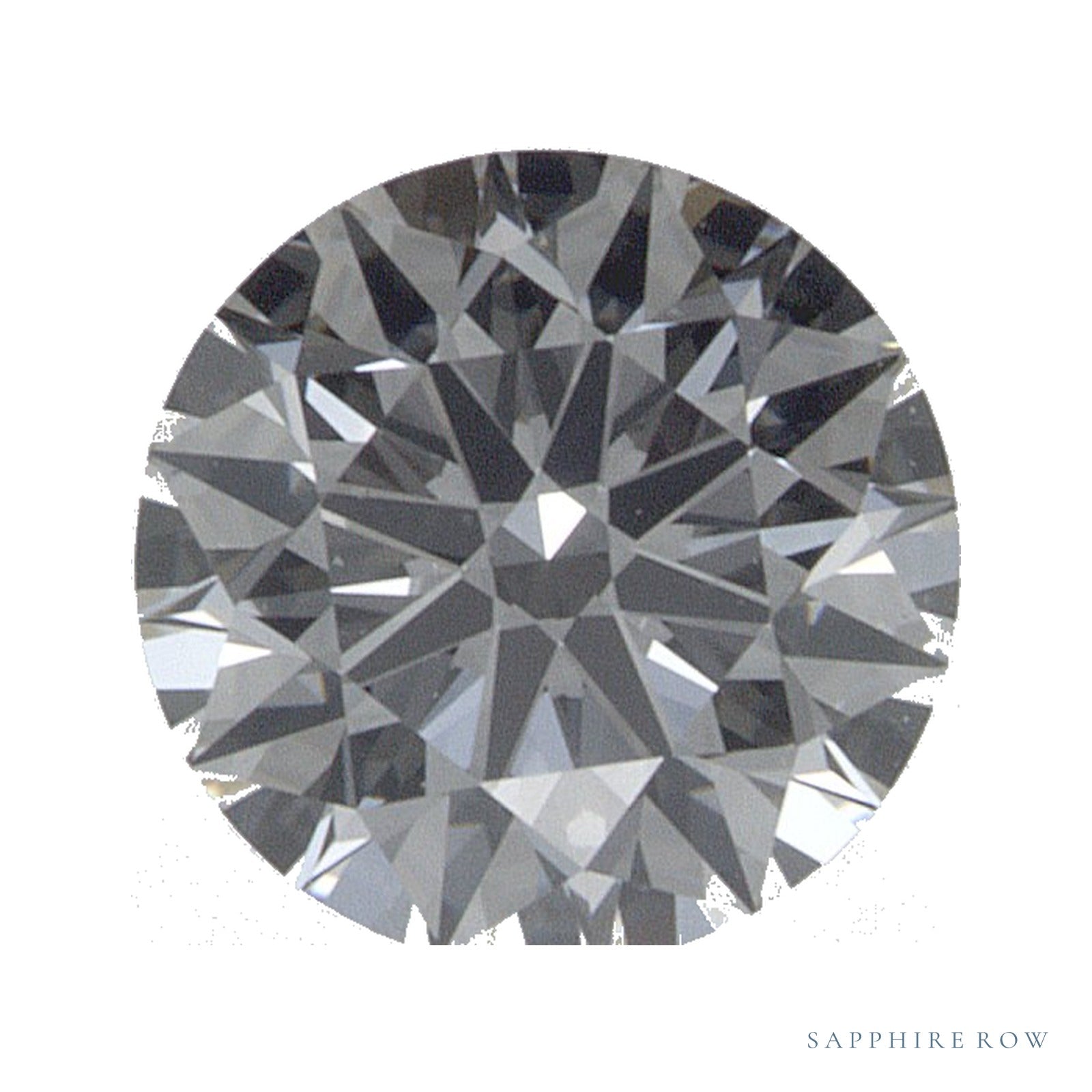 0.61 ct natural diamond, round cut | Sapphire Row · cut4