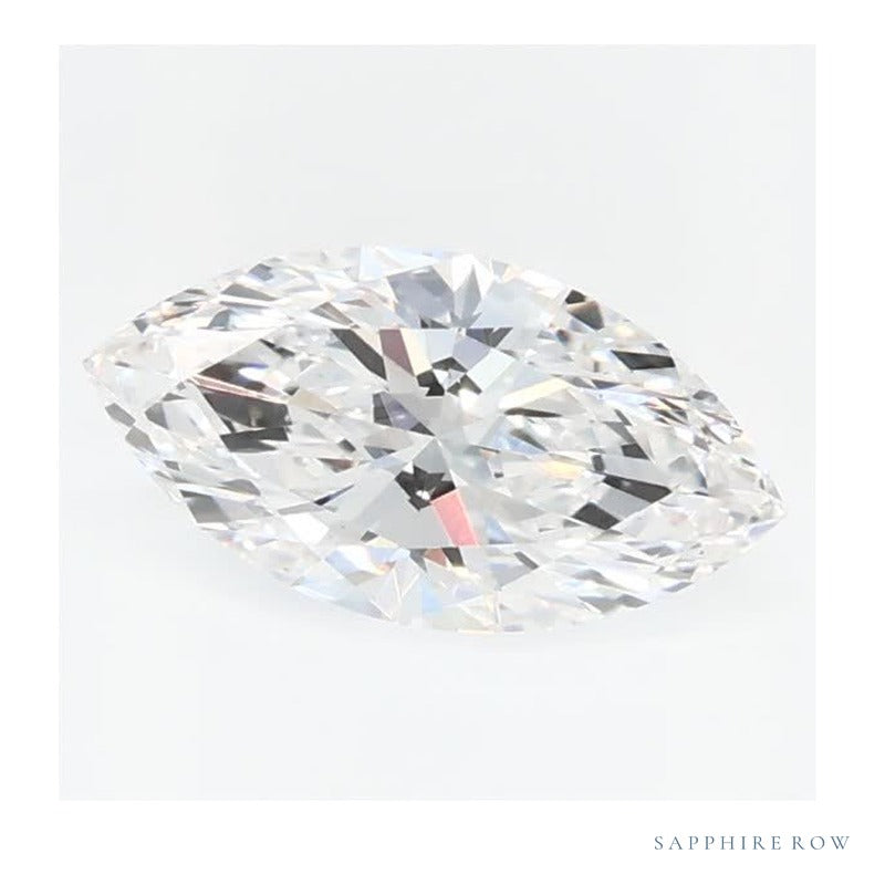 0.61 ct lab-grown diamond, marquise cut | Sapphire Row · cut7