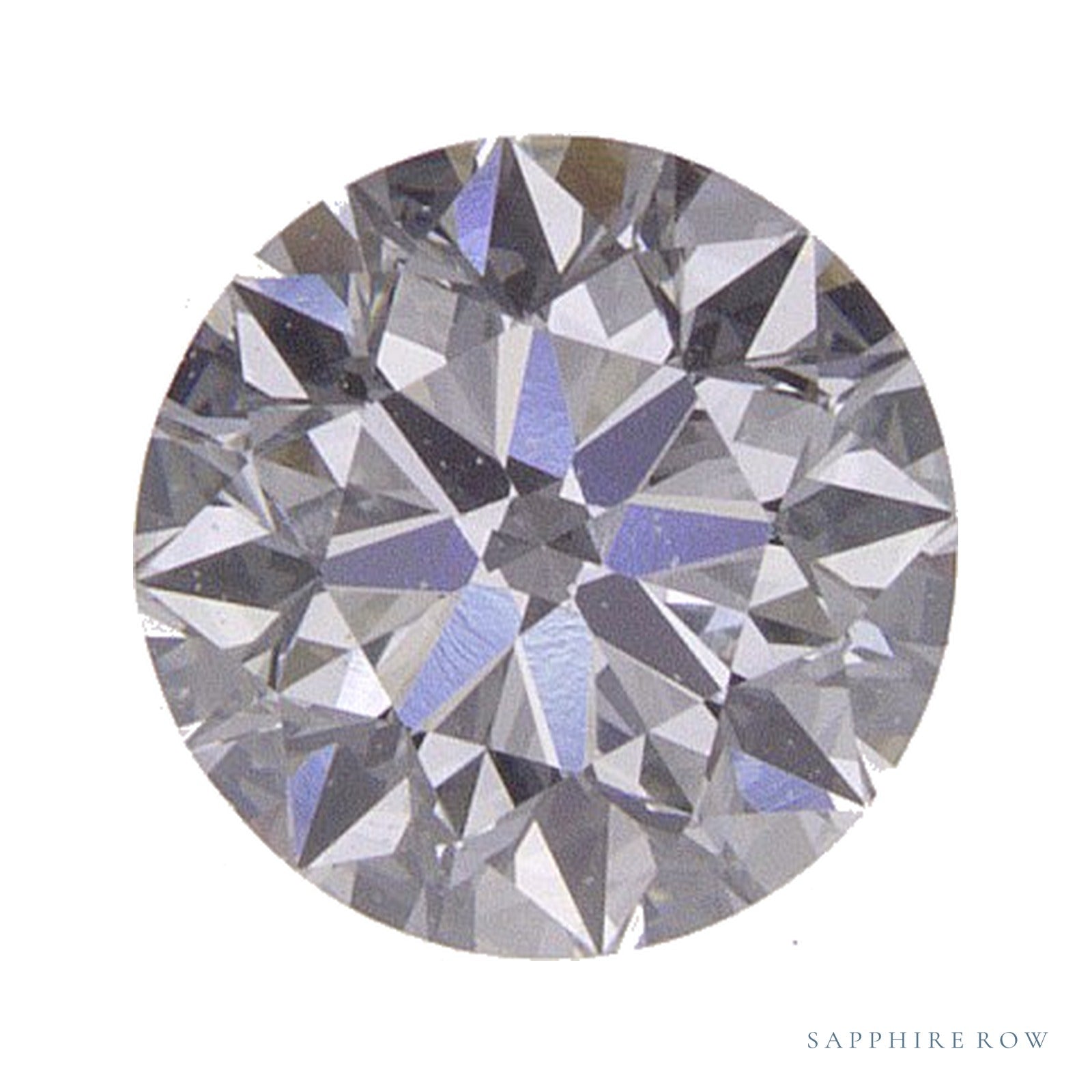 0.60 ct Round Natural Diamond – E VS1 — Sapphire Row · cut · cut3 · cut4
