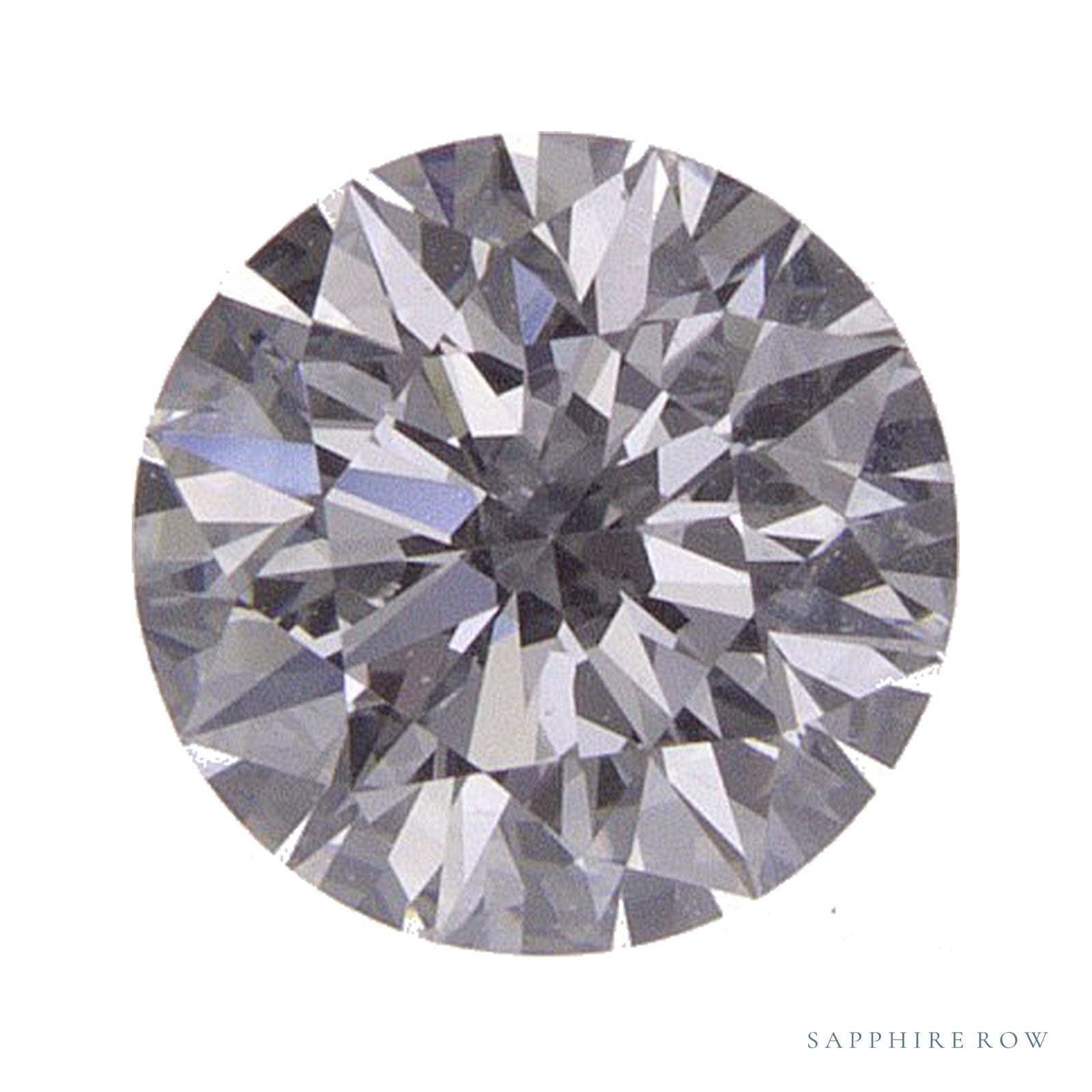 0.60 ct natural diamond, round cut | Sapphire Row · cut4