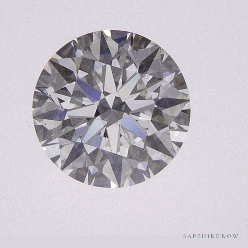 0.60 ct natural diamond, round cut | Sapphire Row · cut6