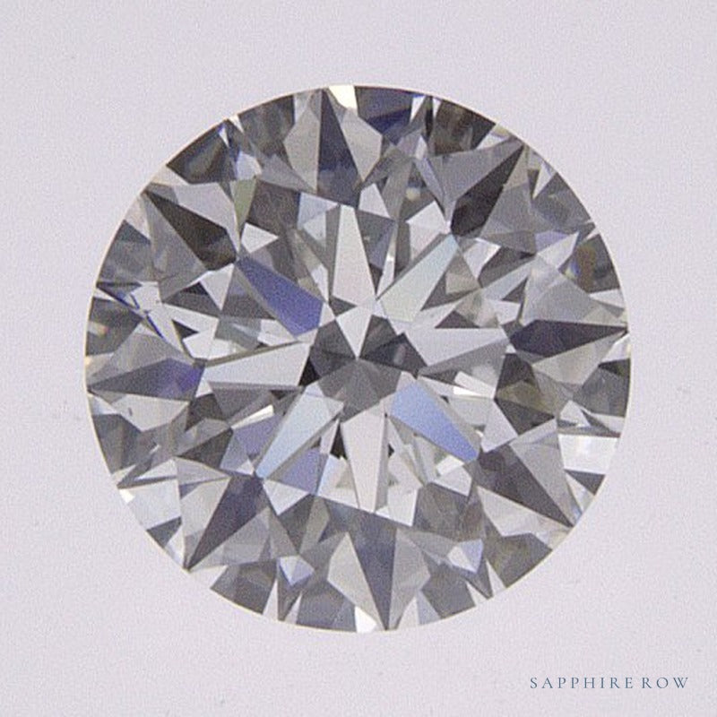0.60 ct natural diamond, round cut | Sapphire Row · cut7