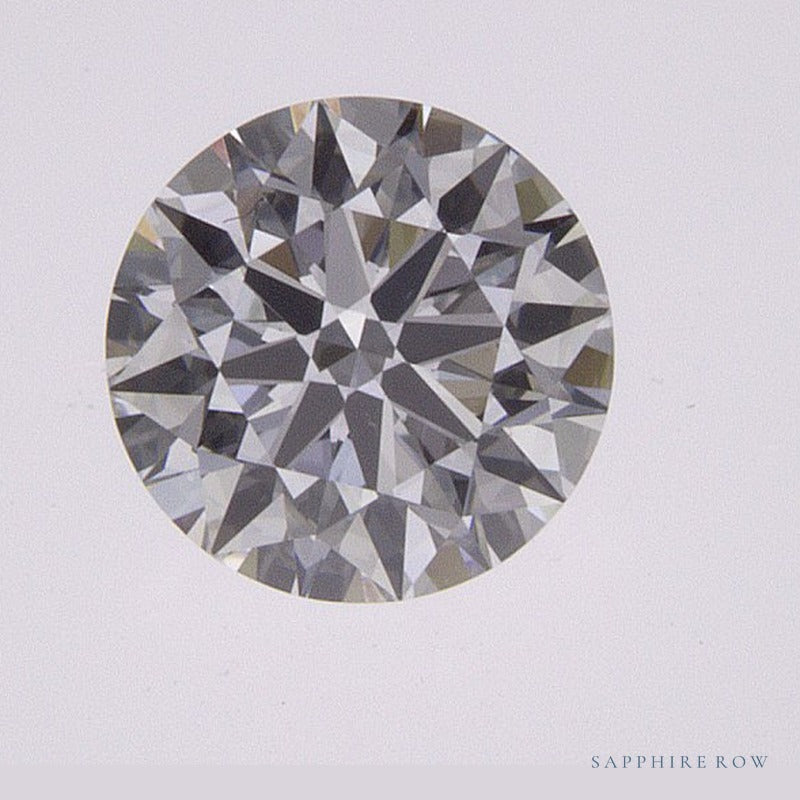 0.60 ct natural diamond, round cut | Sapphire Row · cut6