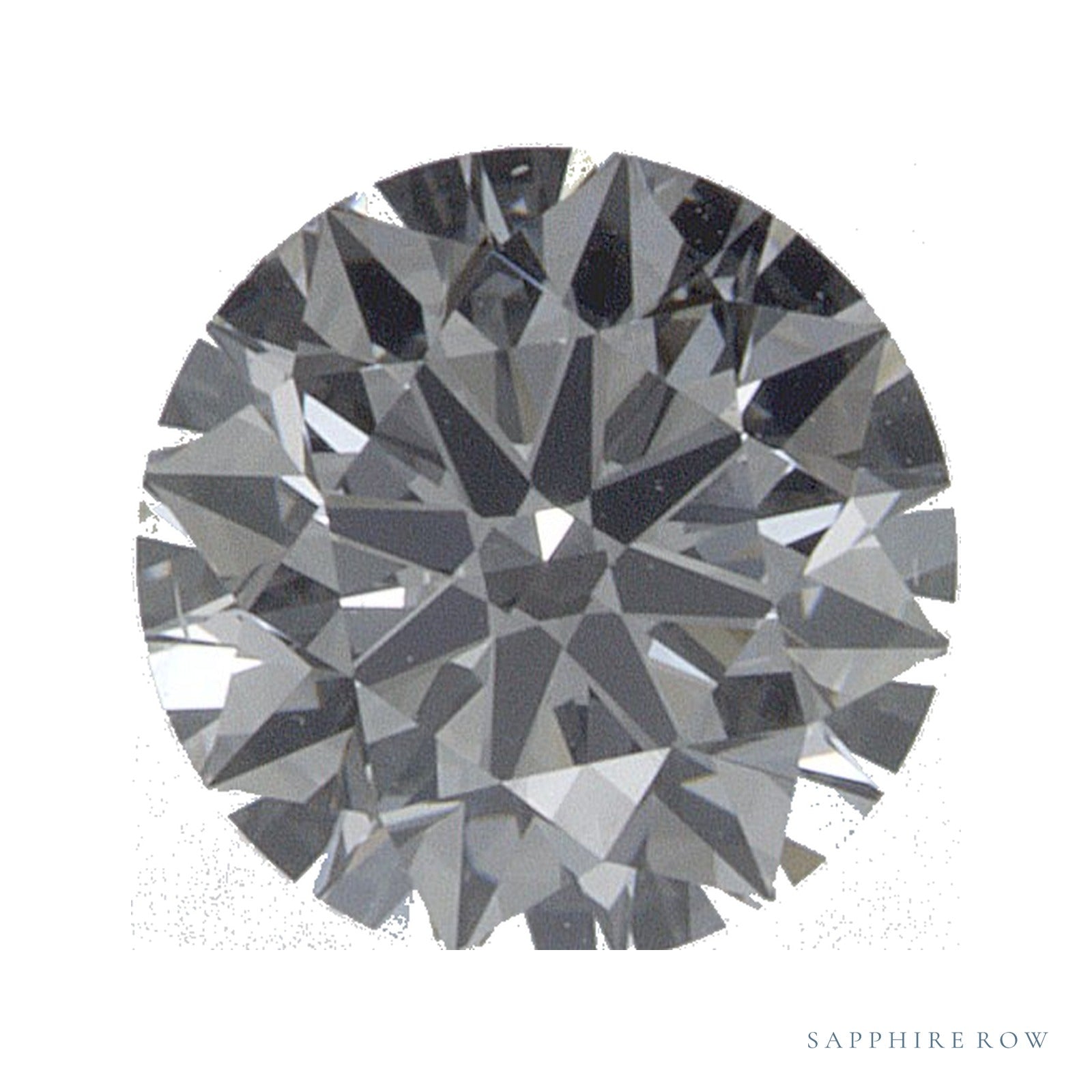 0.60 ct natural diamond, round cut | Sapphire Row · cut4
