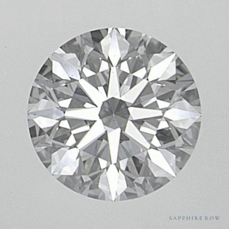 0.60 ct natural diamond, round cut | Sapphire Row · cut6