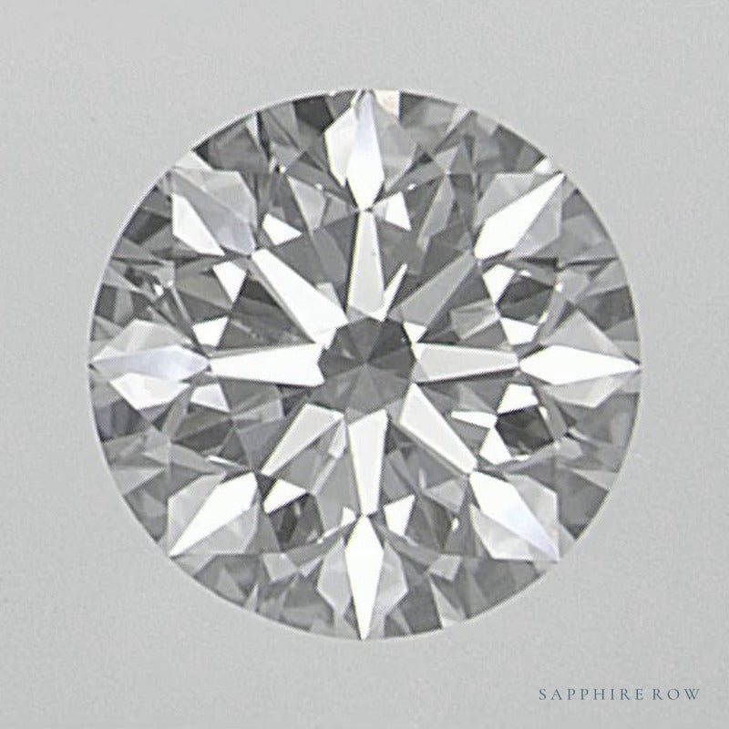 0.60 ct natural diamond, round cut | Sapphire Row · cut6
