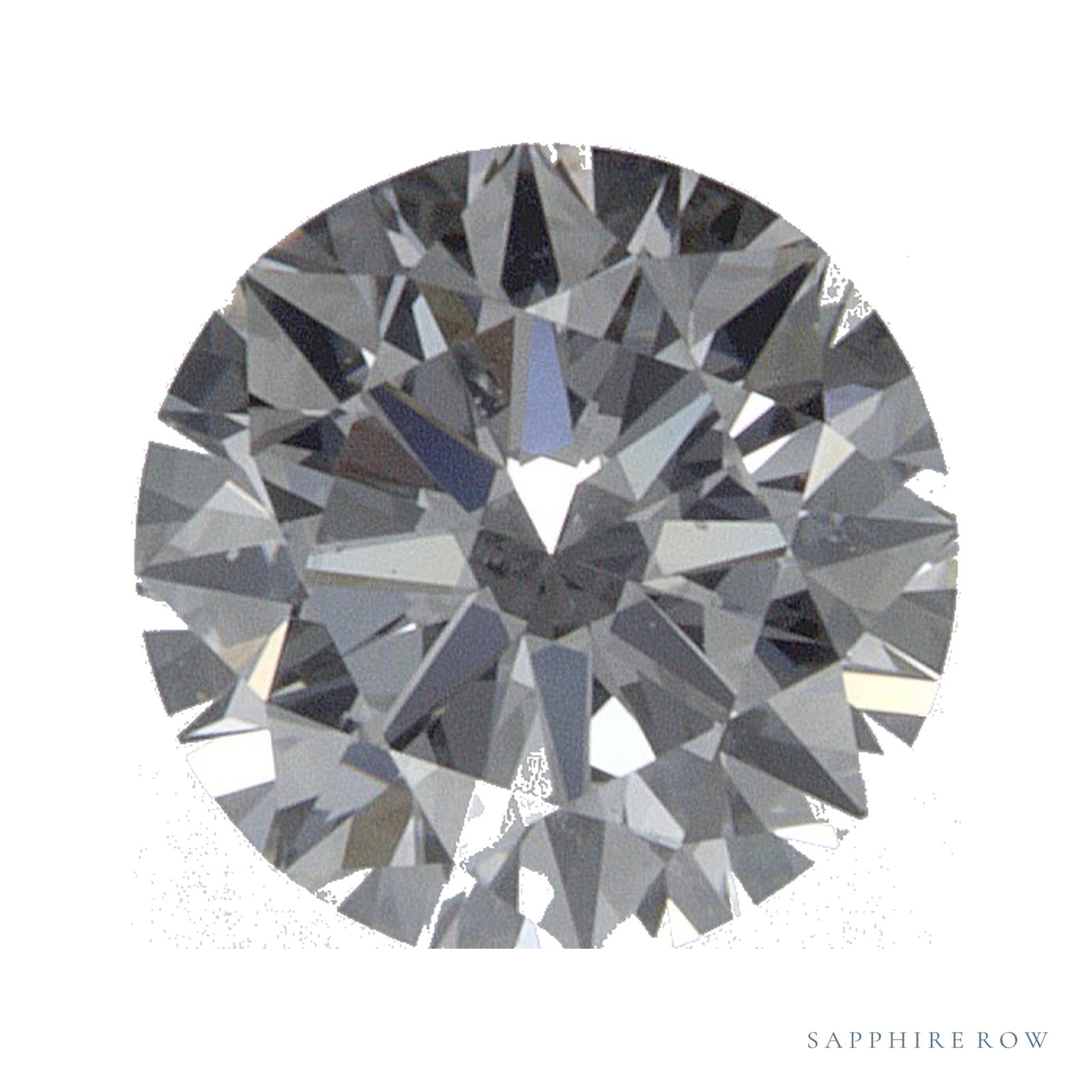 0.60 ct natural diamond, round cut | Sapphire Row · cut4