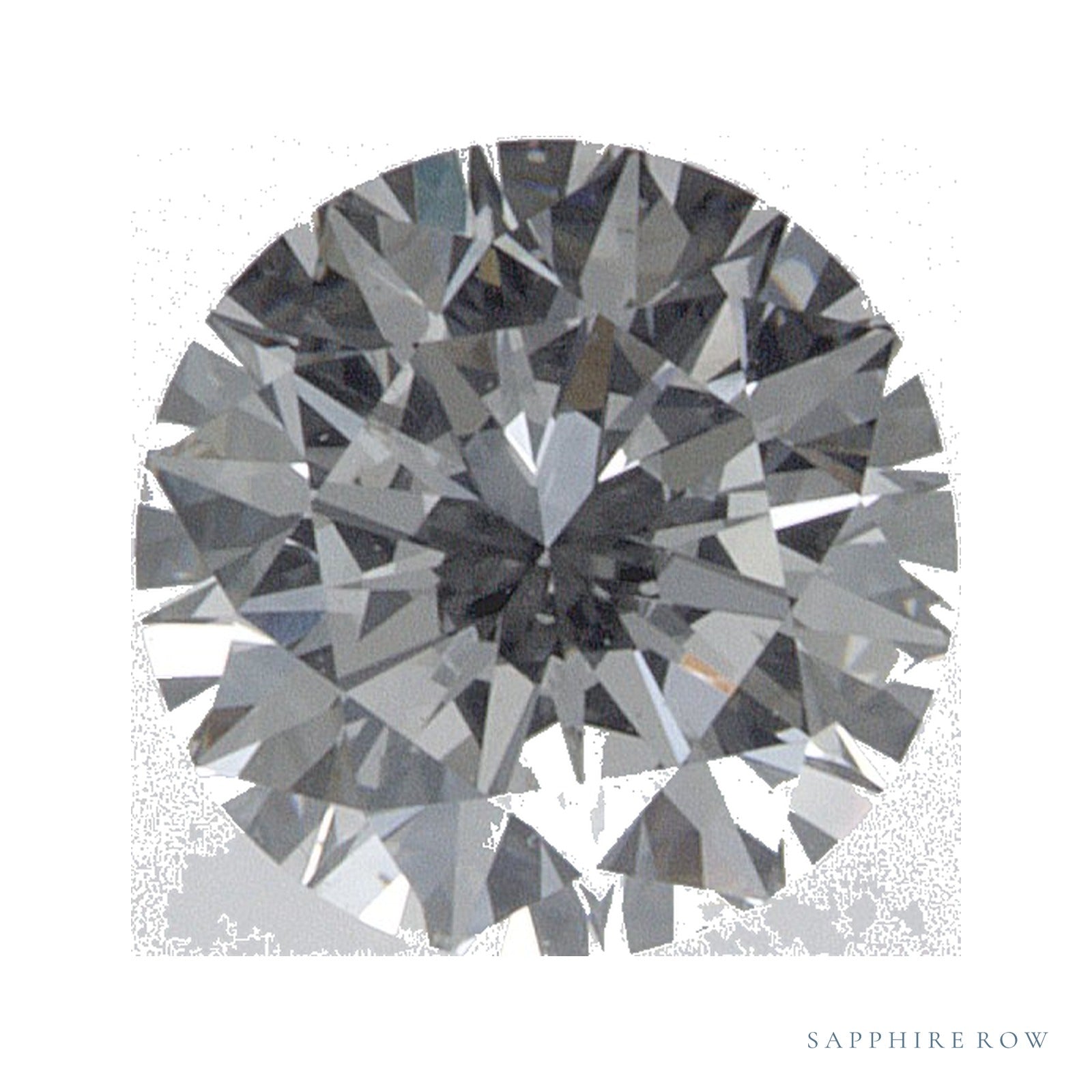 0.60 ct Round Natural Diamond – F SI1 — Sapphire Row · cut · cut3 · cut4
