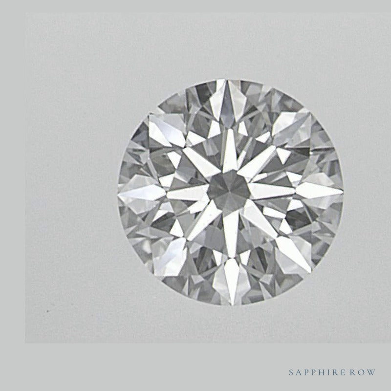 0.60 ct natural diamond, round cut | Sapphire Row · cut6