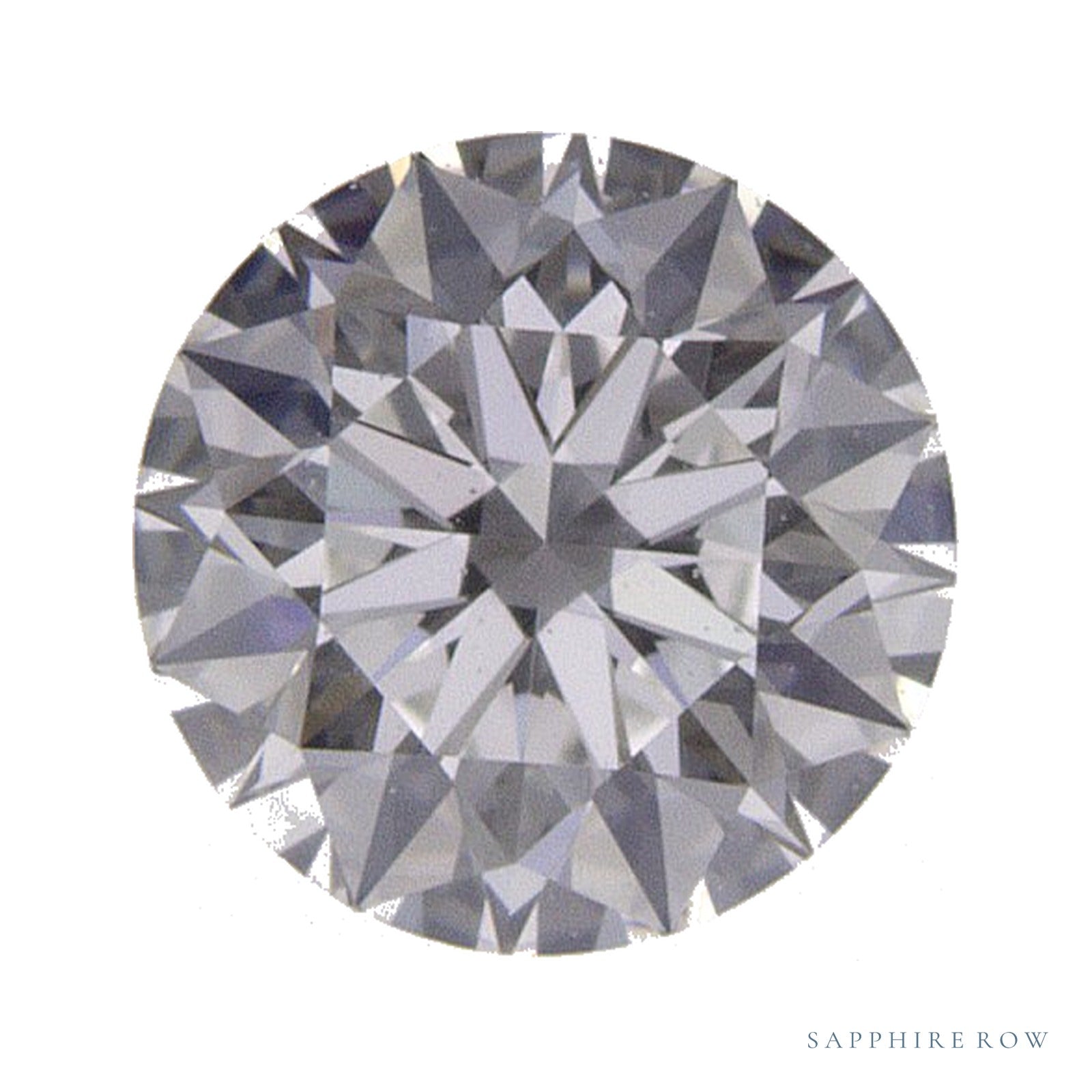 0.60 ct natural diamond, round cut | Sapphire Row · cut4