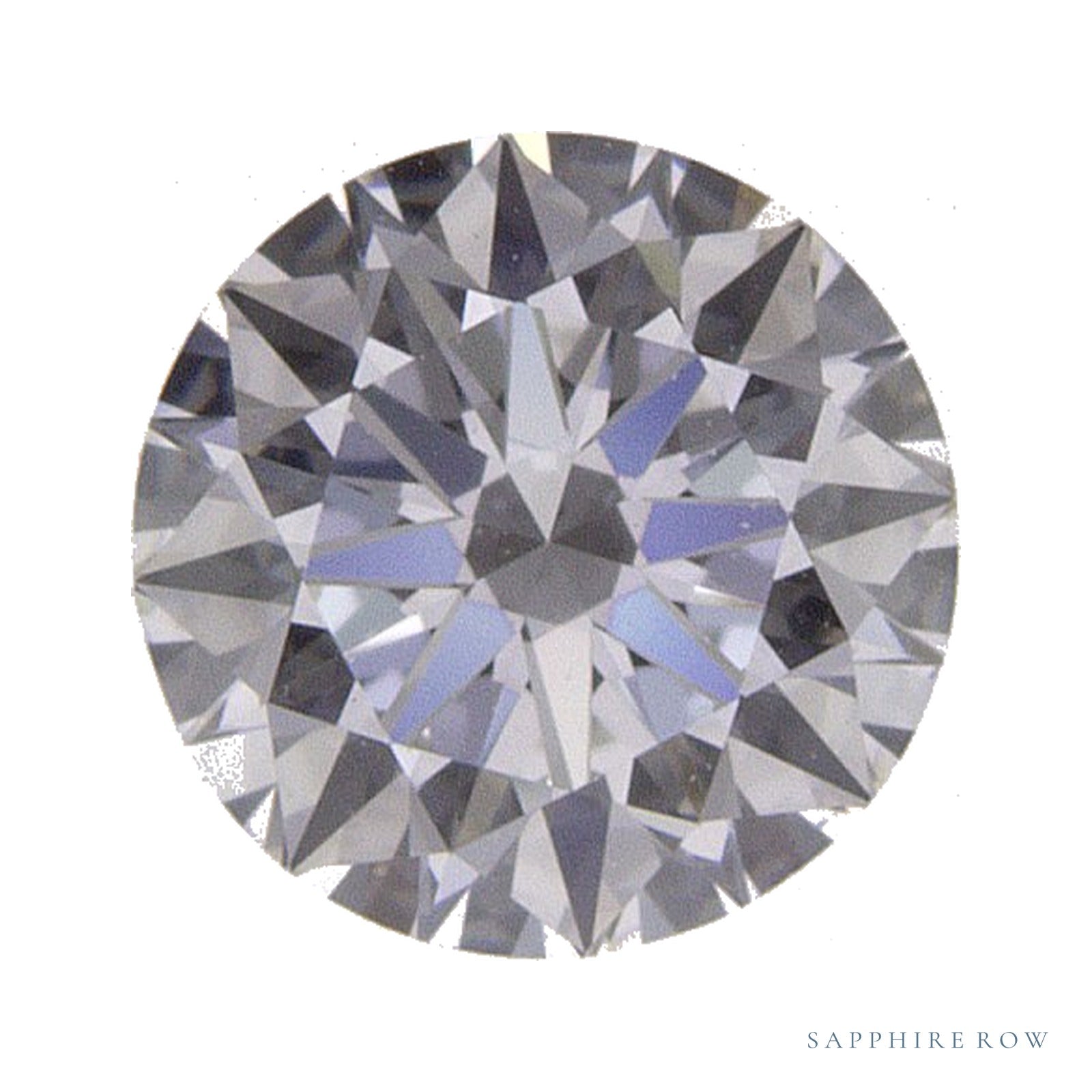 0.60 ct Round Natural Diamond – F VVS1 — Sapphire Row · cut · cut3 · cut4
