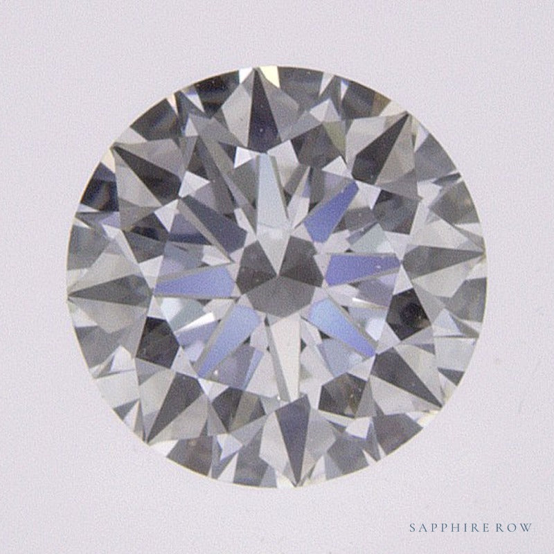 0.60 ct natural diamond, round cut | Sapphire Row · cut7