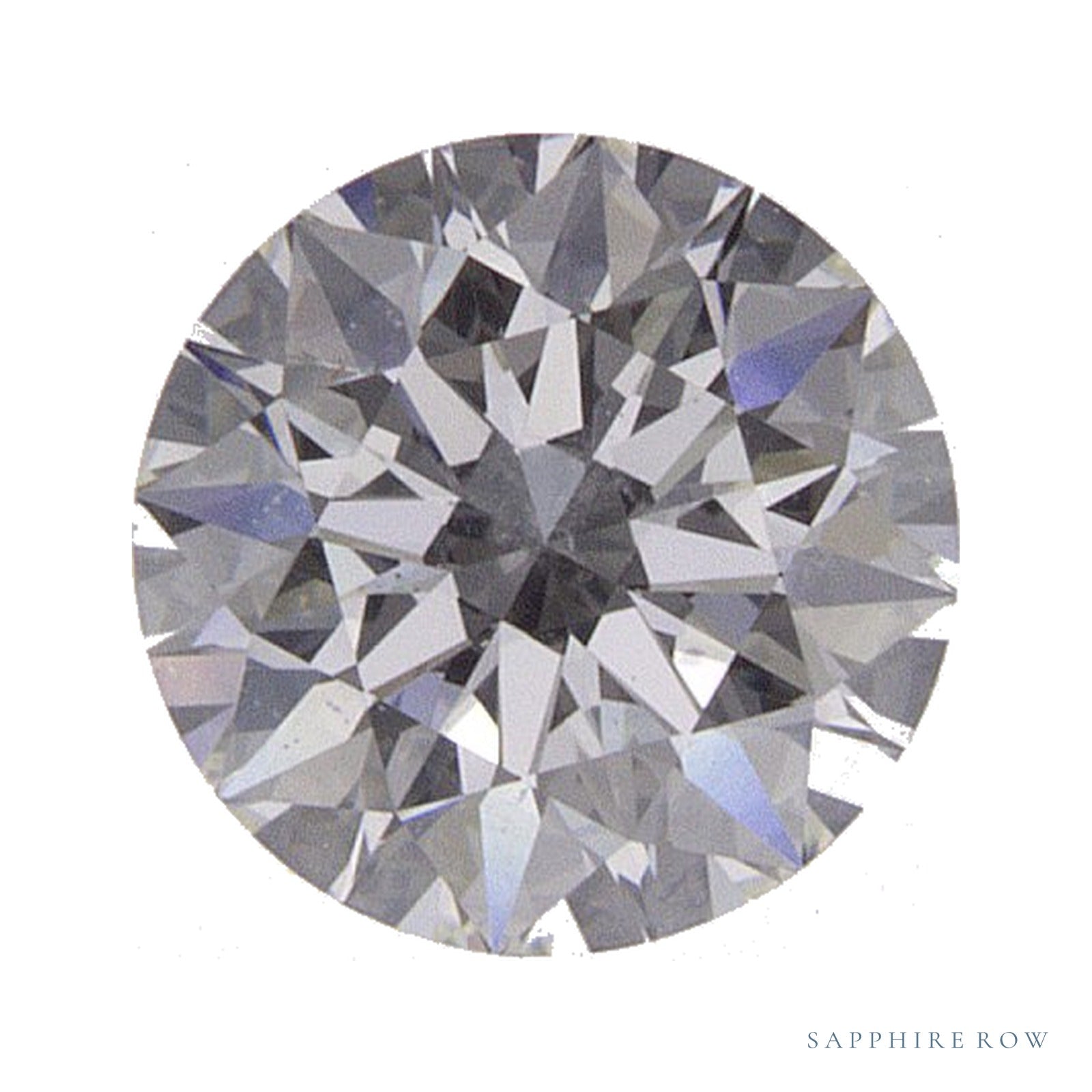 0.60 ct Round Natural Diamond – H SI2 — Sapphire Row · cut · cut3 · cut4
