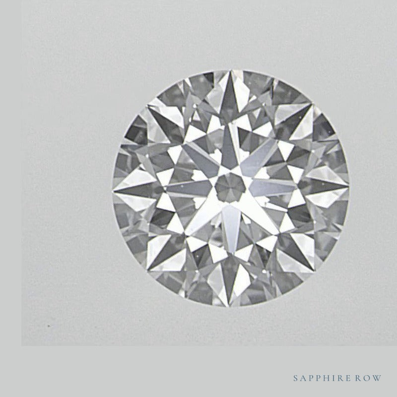 0.60 ct natural diamond, round cut | Sapphire Row · cut6