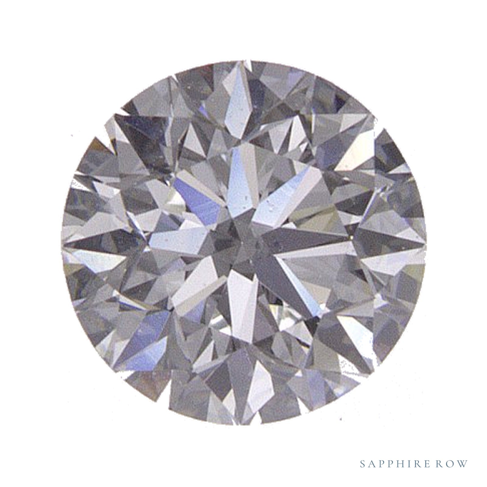 0.60 ct natural diamond, round cut | Sapphire Row · cut4