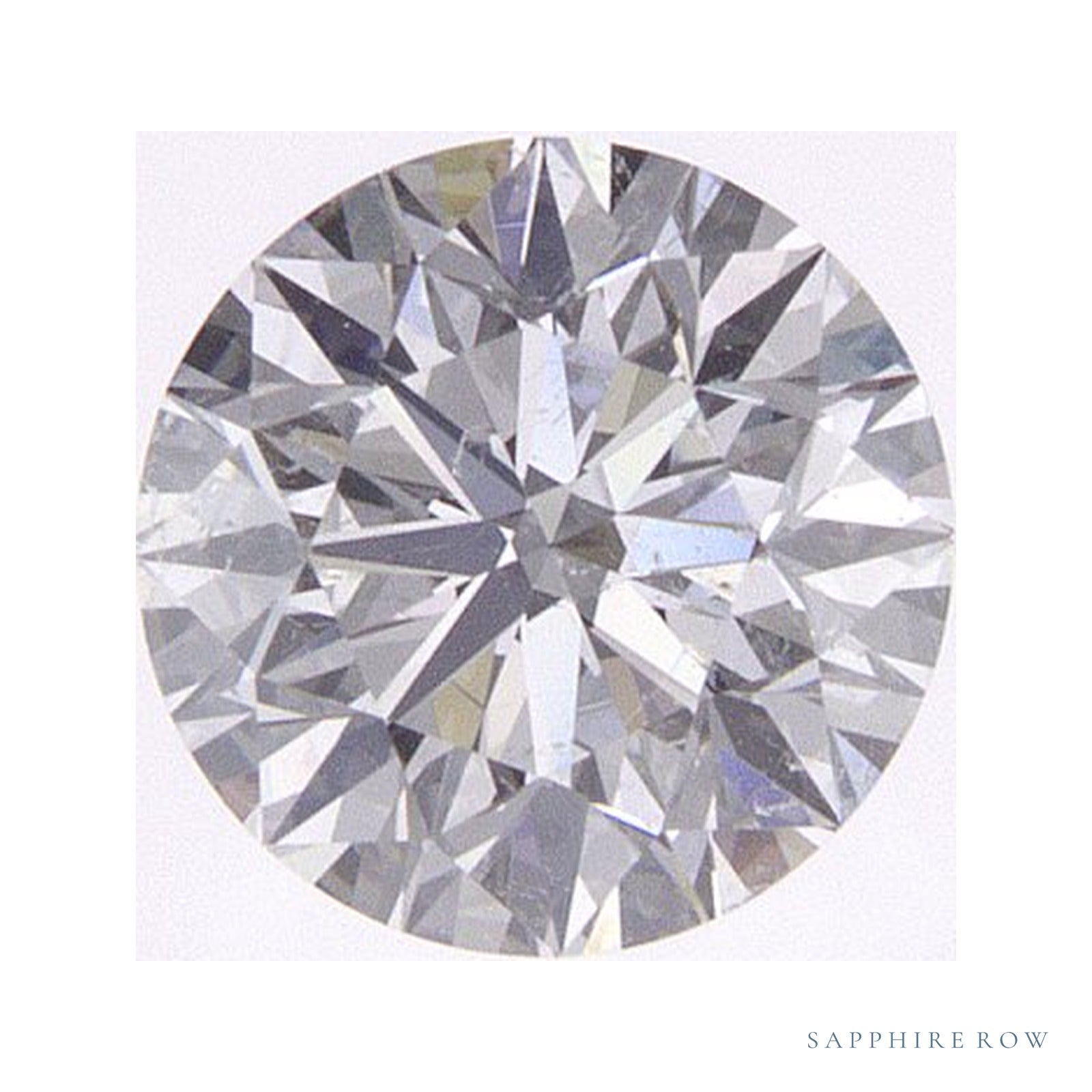 0.60 ct natural diamond, round cut | Sapphire Row · cut4
