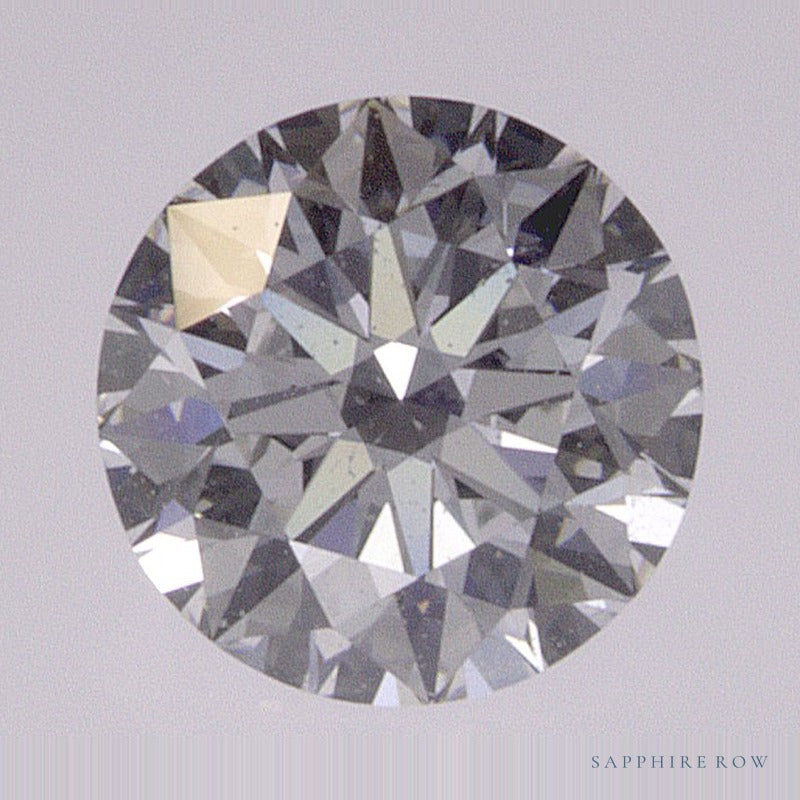0.60 ct natural diamond, round cut | Sapphire Row · cut7