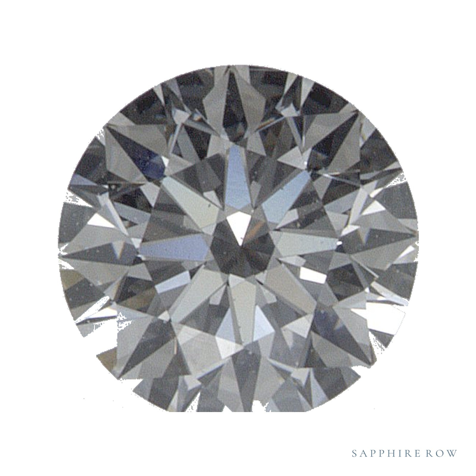 0.60 ct Round Natural Diamond – I VS2 — Sapphire Row · cut · cut3 · cut4