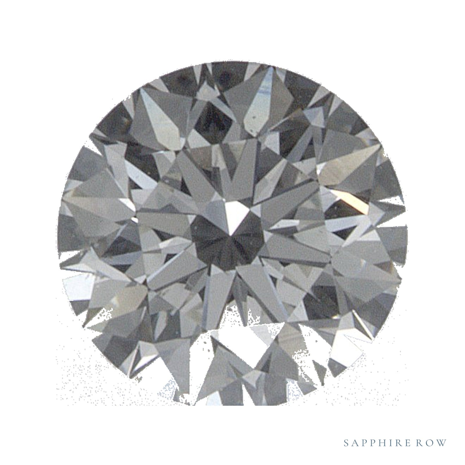 0.60 ct natural diamond, round cut | Sapphire Row · cut4