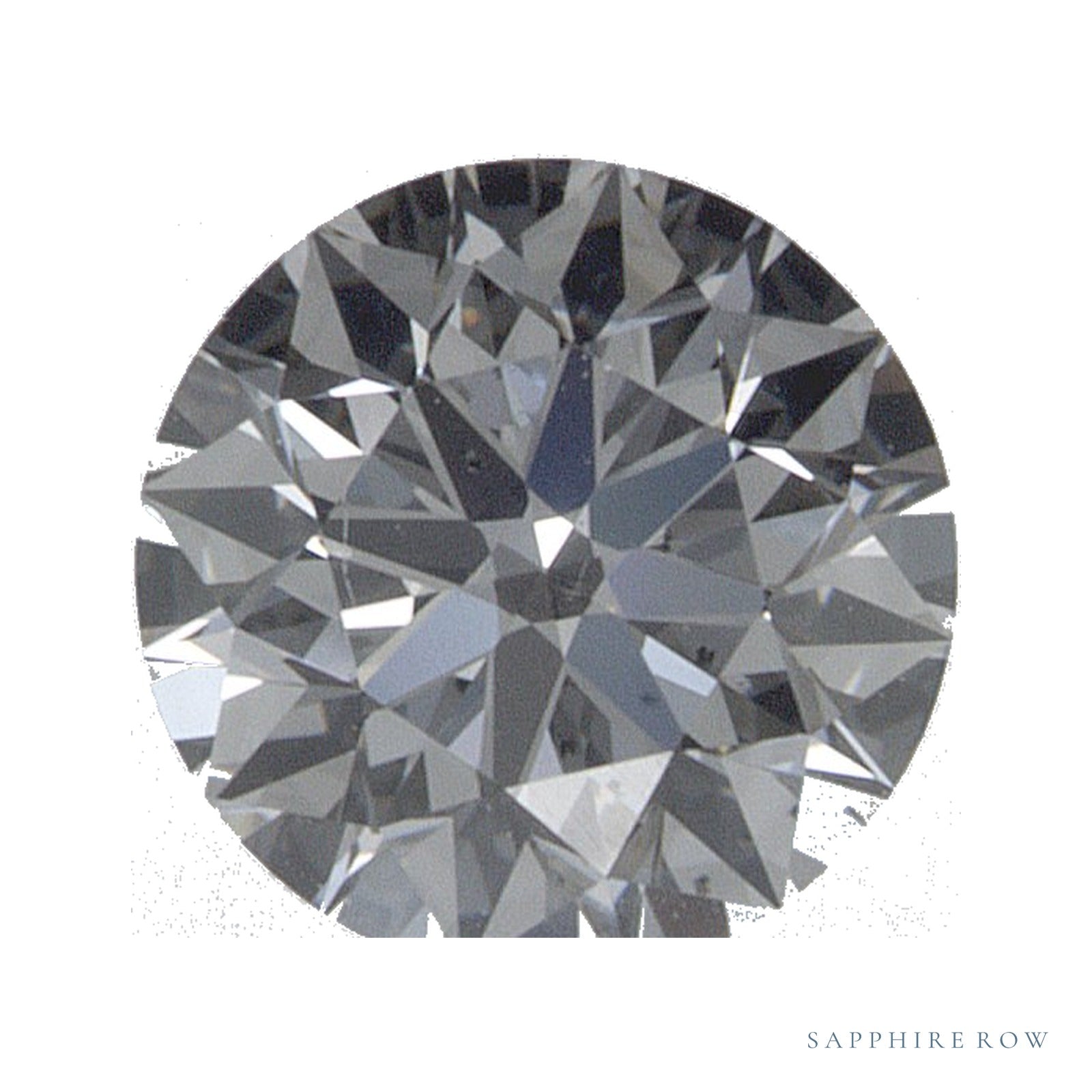 0.60 ct Round Natural Diamond – G SI1 — Sapphire Row · cut · cut3 · cut4