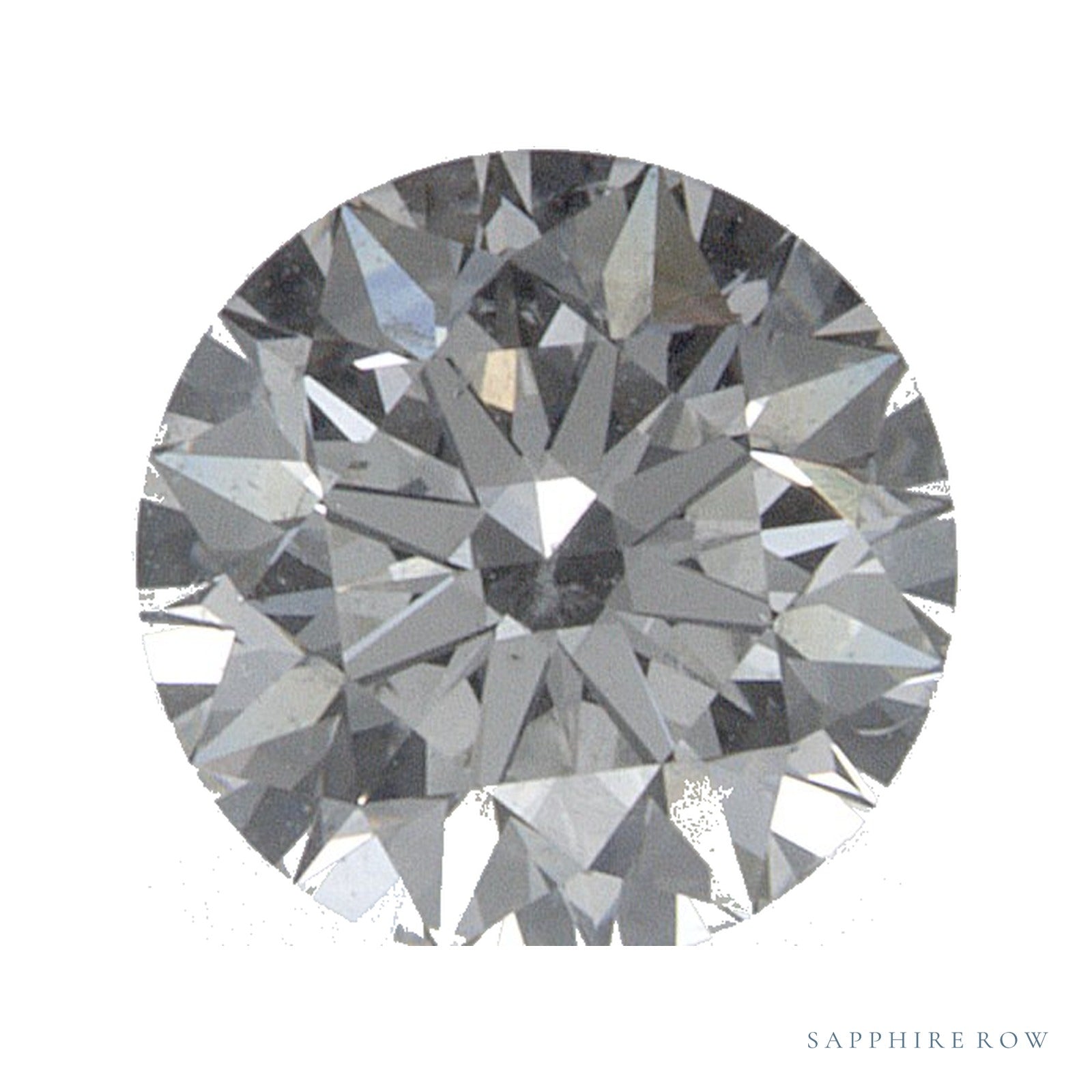 0.60 ct natural diamond, round cut | Sapphire Row · cut4