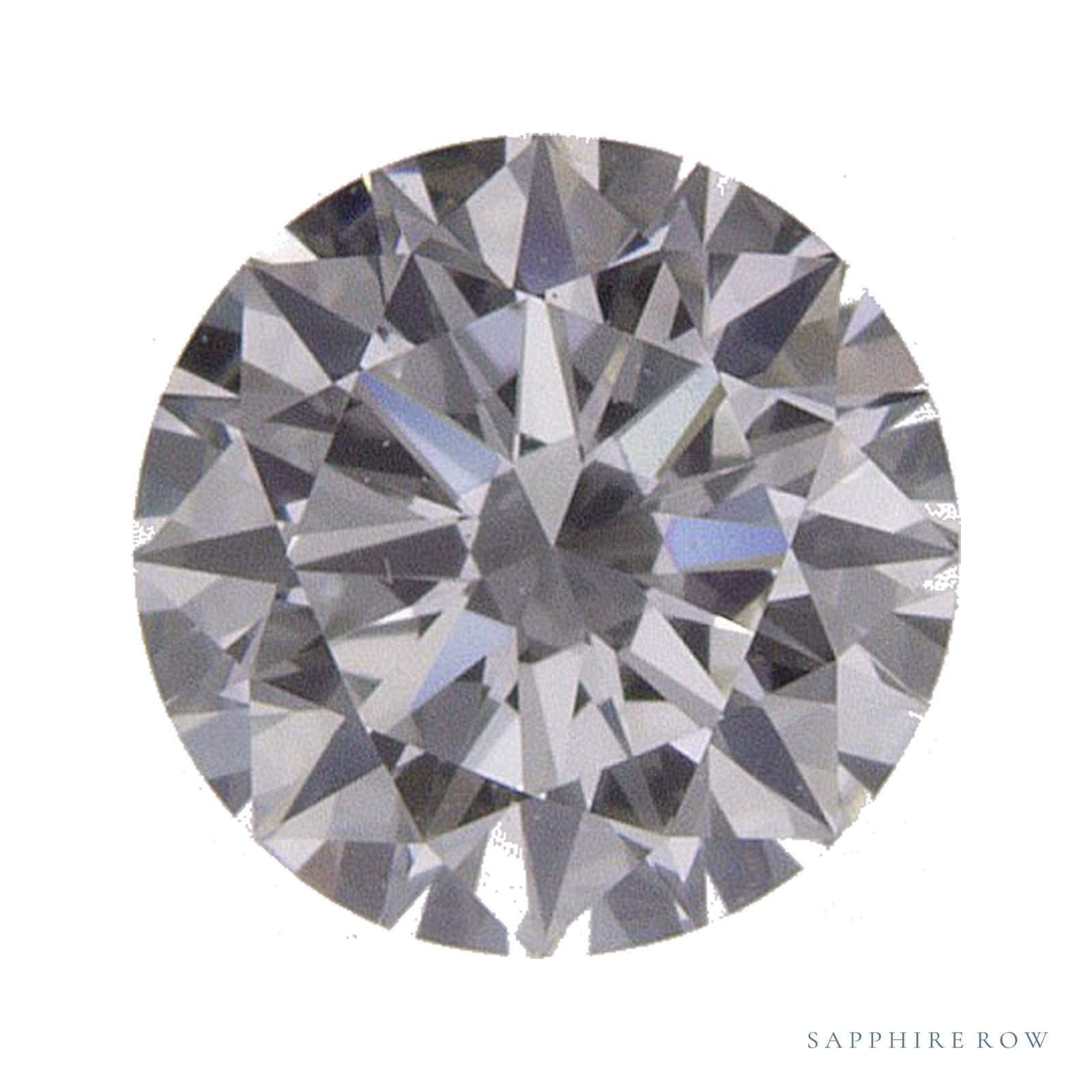 0.60 ct natural diamond, round cut | Sapphire Row · cut4