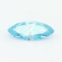 0.60 ct lab-grown fancy vivid blue diamond, marquise cut | Sapphire Row · cut7