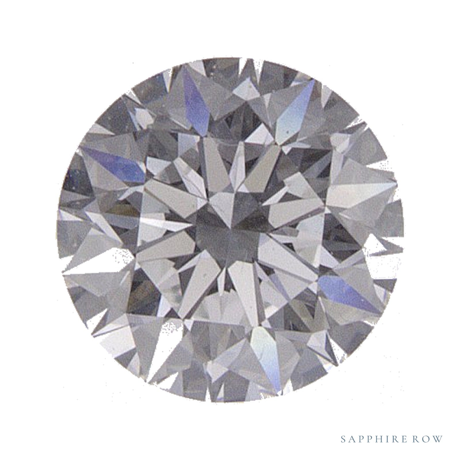 0.59 ct Round Natural Diamond – F SI2 — Sapphire Row · cut · cut3 · cut4