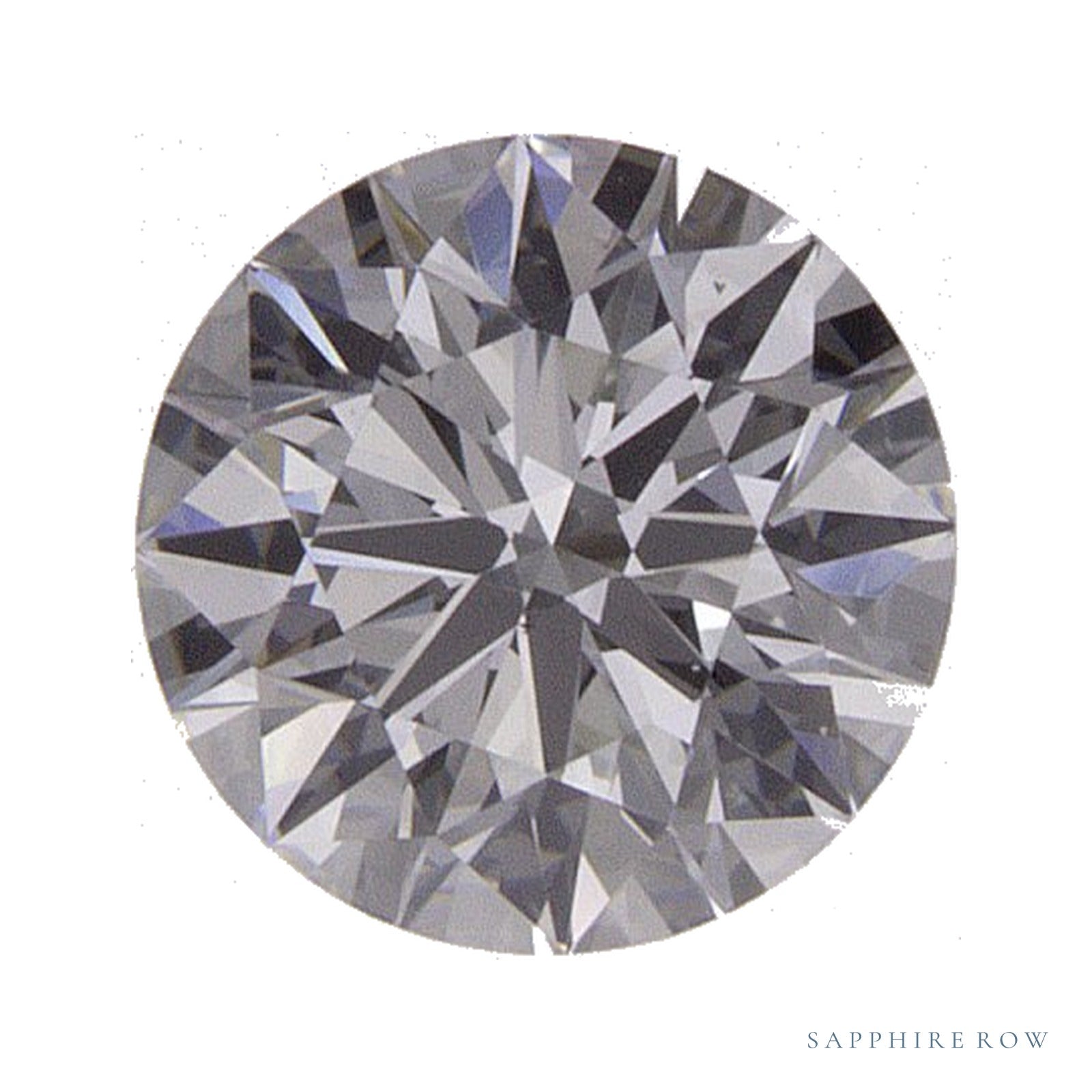 0.59 ct Round Natural Diamond – G SI1 — Sapphire Row · cut · cut3 · cut4