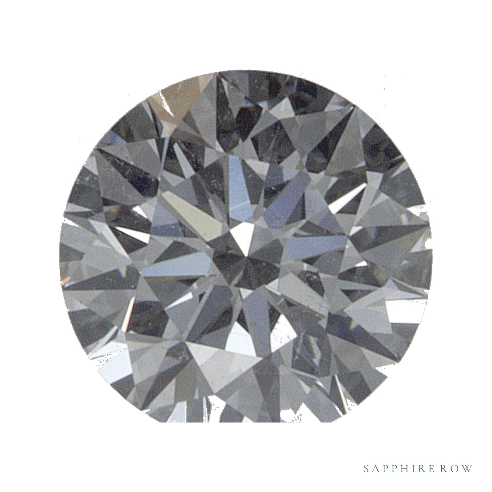 0.59 ct Round Natural Diamond – G SI2 — Sapphire Row · cut · cut3 · cut4