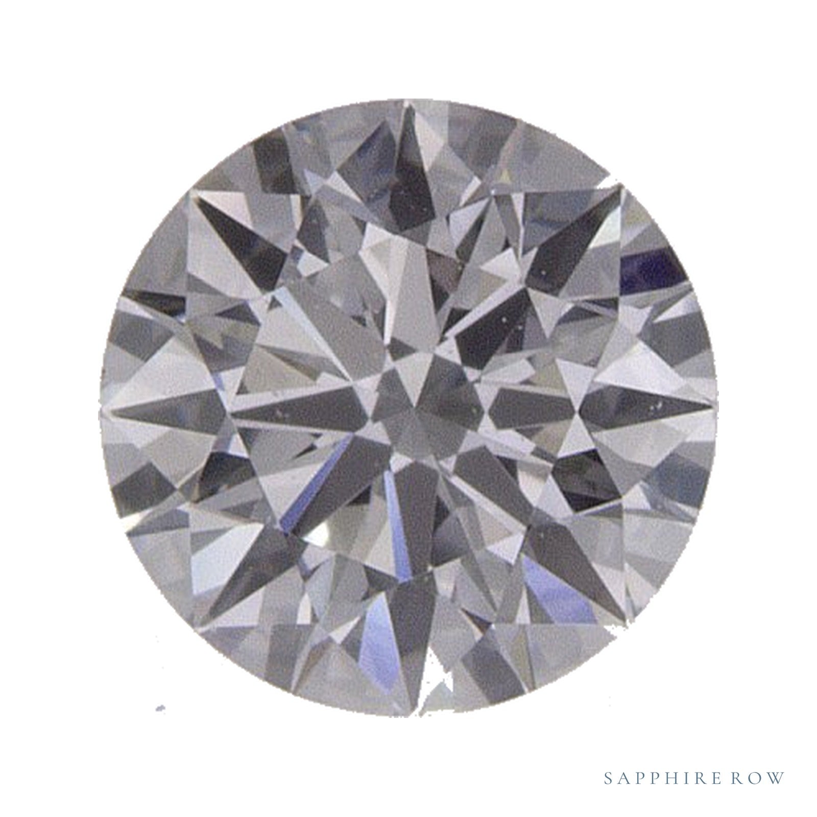0.59 ct Round Natural Diamond – F VVS2 — Sapphire Row · cut · cut3 · cut4