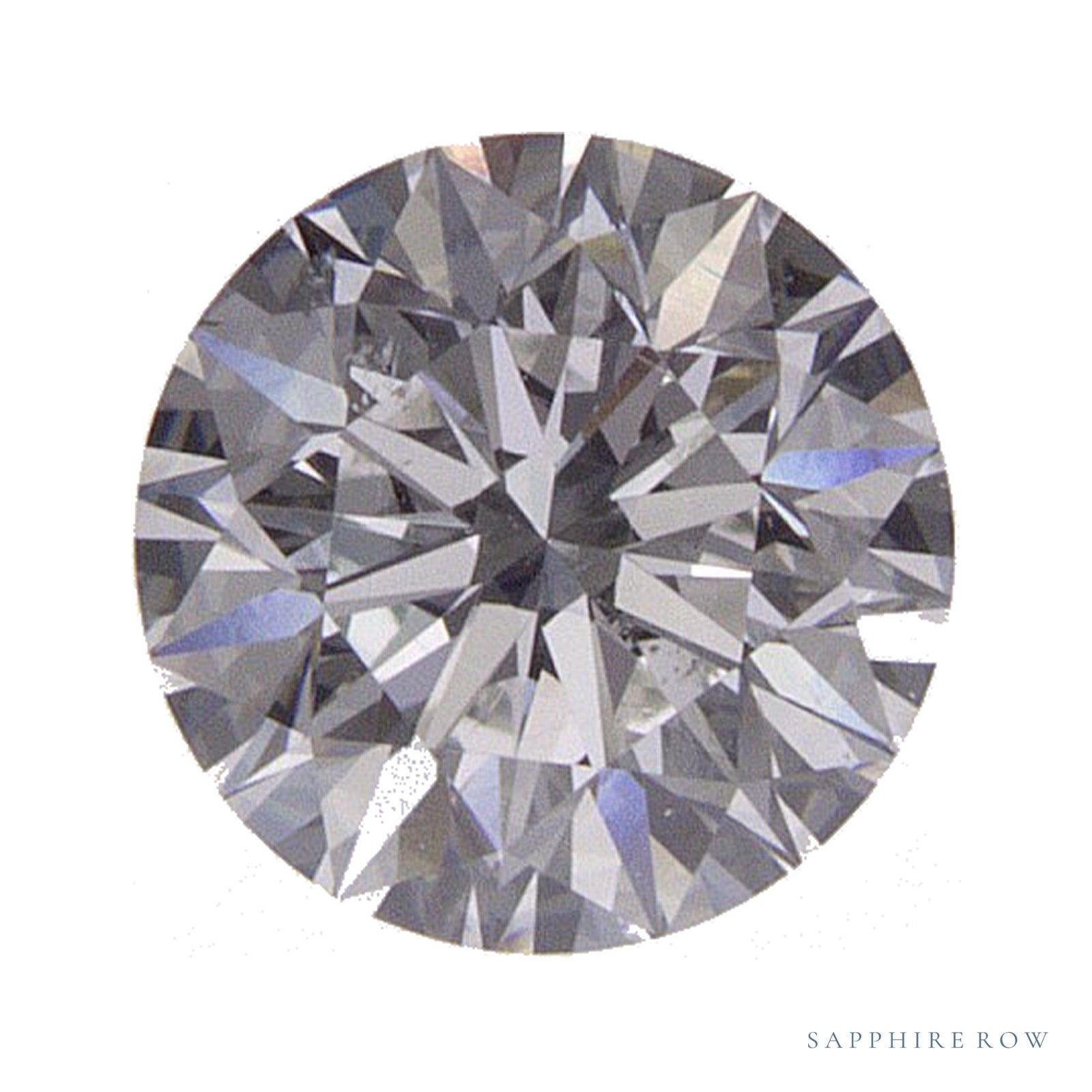 0.59 ct Round Natural Diamond – G SI1 — Sapphire Row · cut · cut3 · cut4